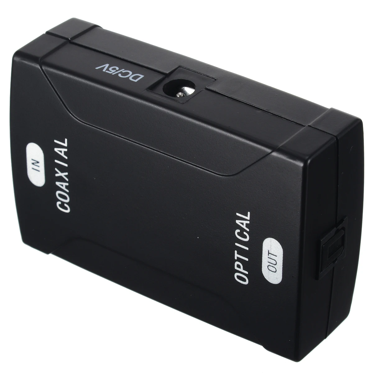 1pc Coax Coaxial RCA to Optical Toslink SPDIF Digital Audio Signal Converter Adapter