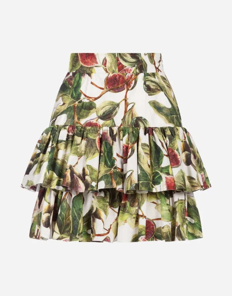 

Customize Women Plus Size 3XS-10XL Short Printing Skirt Lady's Printed High Waist A Line Mini Skirt