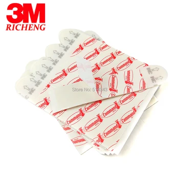 

30pcs Large 3M Command Replacement Strips Command Poster Strips 3M Double-sided tape command Refill Strips loose packing