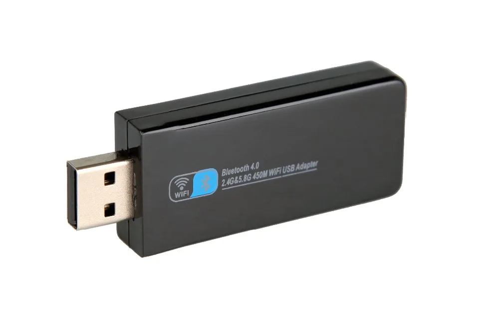 Беспроводной USB wifi адаптер wifi Bluetooth 4,0 приемник Bluetooth сетевая карта 450 м интеллектуальная двойная частота AC сетевая карта