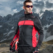 Santic Men Winter Fleece Cycling Jacket Thermal Windproof Rain Jacket MTB Road Bike Jacket Chaqueta Ciclismo Suitable For 0-8C Santic Men Winter Fleece Cycling Jacket Thermal Windproof Rain Jacket MTB Road Bike Jacket Chaqueta Ciclismo Suitable For 0-8C
