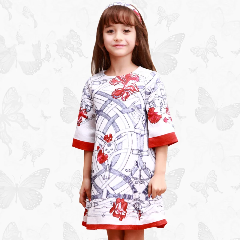 Toddler Girls Dresses Children Clothing 2017 Brand Princess Dress for Girls Clothes Fish Print Kids Beading Dress 1 28 Toddler Girls Dresses Children Clothing 2017 Brand Princess Dress for Girls Clothes Fish Print Kids Beading Dress 1 28