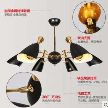 

Postmodern minimalist atmospheric living room chandelier Nordic creative fashion personality restaurant chandelier designer lamp