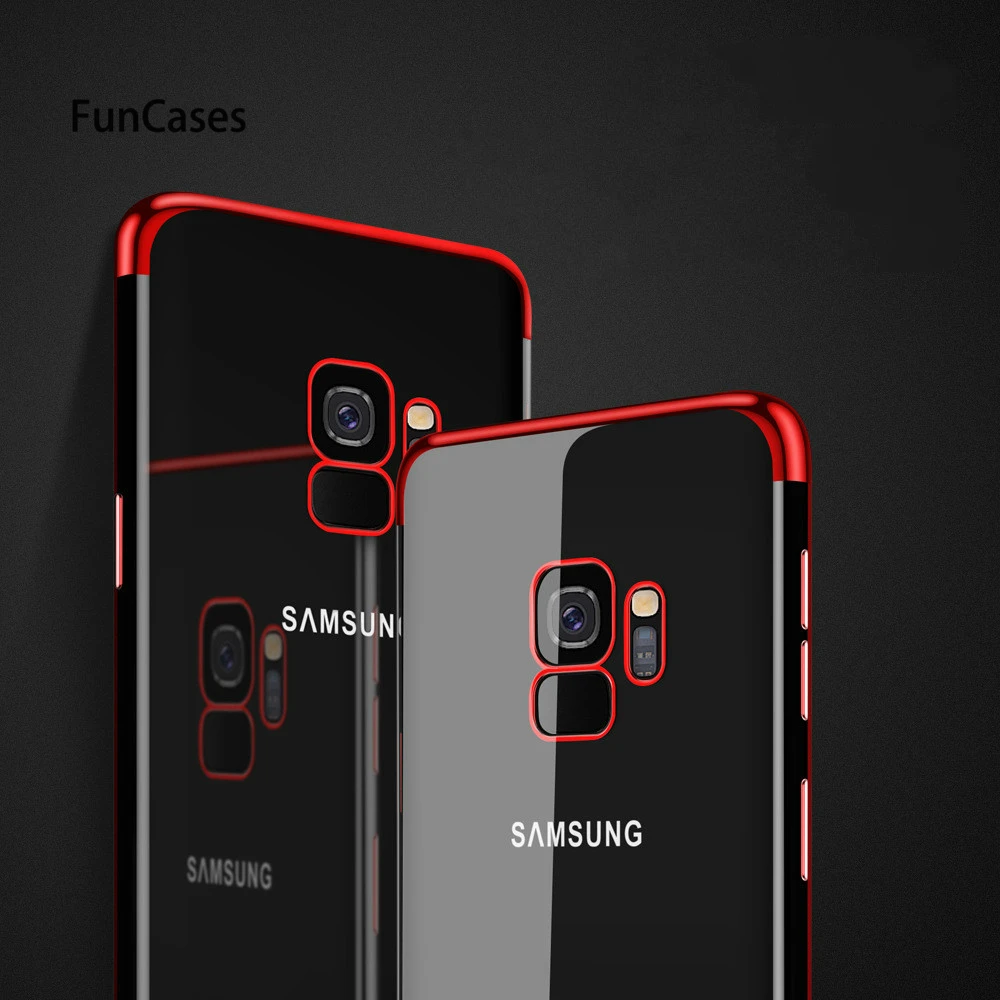 Покрытие мягкий из термопластика чехол s для samsung M20 M10 S8 S9 S10 плюс S6 S7 край J4 J6 A6 A8 A7 A9