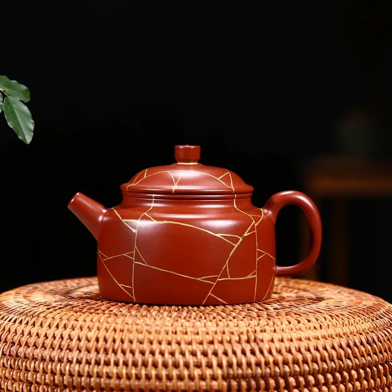 Производители продают yixing специальные мастера все ручные Рекомендуемые dahongpao цветные часы чайник чайный набор
