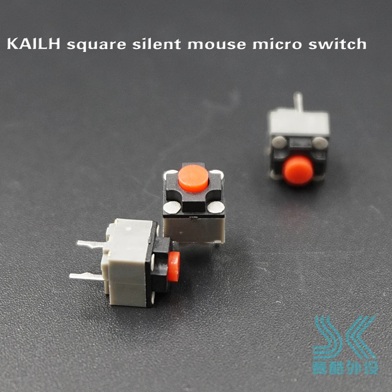 6 pcs Brand New Kailh quiet slient mute Micro Switch Microswitch for mouse mice 