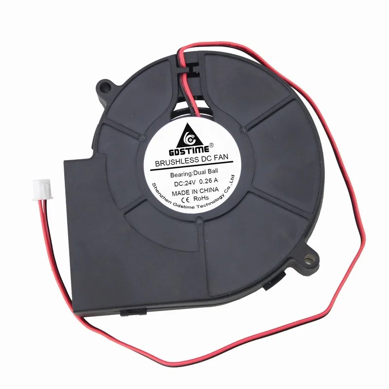 ventilador de refrigeração turbo sem escova 97x91x33mm 9cm