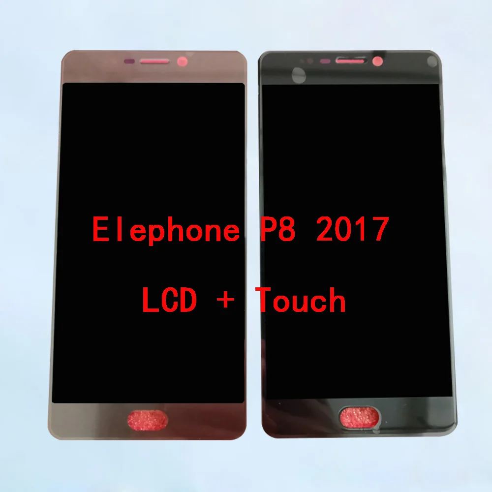 

BINYEAE For Elephone P8 2017 LCD Display With Touch Screen Digitizer Assembly Replacement