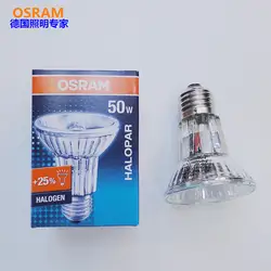 OSRAM halopar 20 alu 64832 FL 50 Вт галогенная лампа, PAR20 отражатель затемнения 220 В-240 В лампы, 64832FL 230 В E27/ES потока 30 градусов