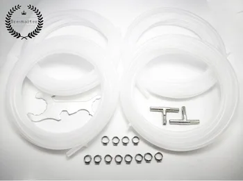 

TRIPLE BEER LINE SET WITH CLAMPS, 5 IN 1 and 7in 1 SPANNER AND 2 X STAINLESS TEE (FOR FONT KIT)