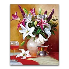 5d Мандала на заказ Алмазная картина цветок лилии вышивка крестиком Санта Клаус Снеговик hibah домашний декор diy pintura Алмазная мозаика Круз