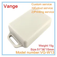 2 шт./лот настенный пластиковый корпус IP54 корпуса из АБС-пластика коробки для устройства с индивидуальным обслуживанием 51*36*15 мм