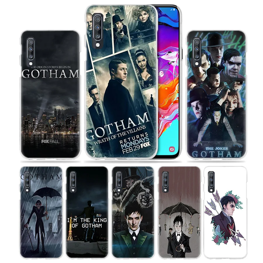 

American TV Gotham Case for Samsung Galaxy A50 A70 A20e A60 A40 A30 A20 A10 A8 A6 Plus A9 A7 2018 Hard PC Phone Coque Cover new