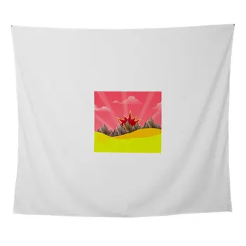

Hill With Sun Wall Tapestry For Wall Decoration Fashion