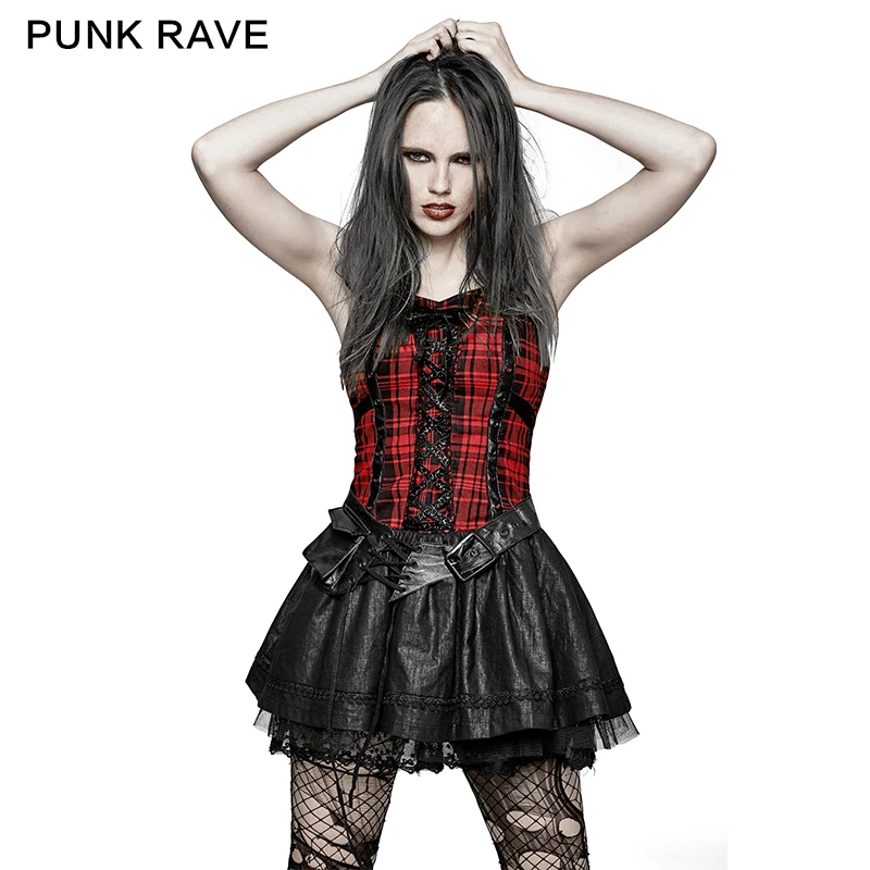 punk rock outfit girl