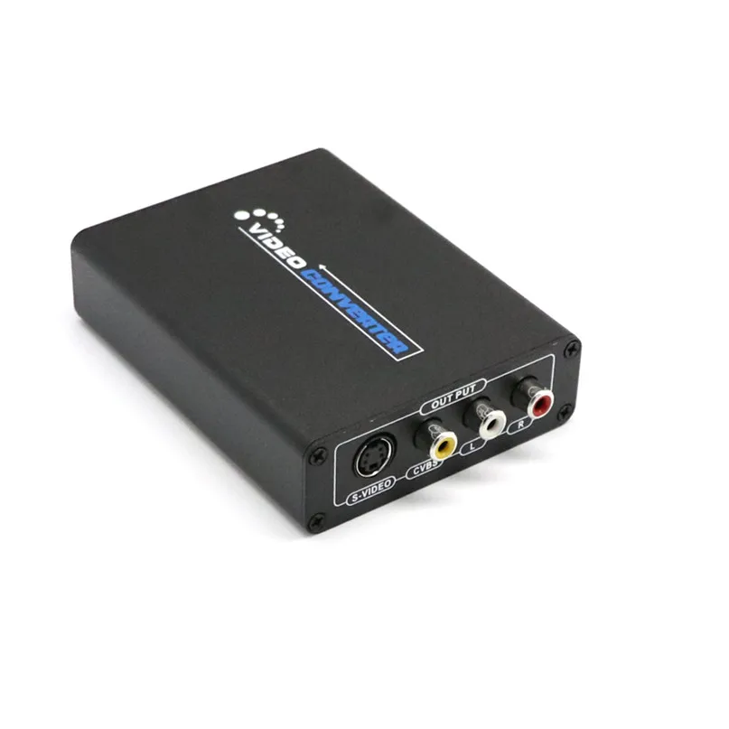 

HDMI to 3RCA Converter HDMI to 3RCA AV CVBS Composite & S-Video R / L Audio Converter Adapter Upscaler US Power Supply 30A05