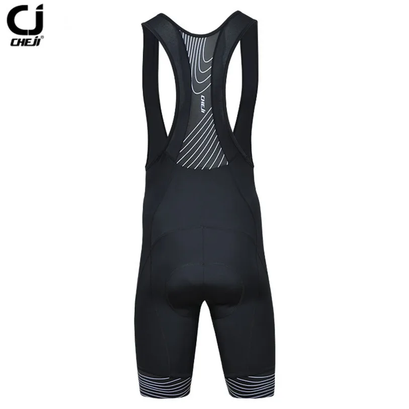 2016-CHEJI-Men-Black-Bike-Bib-Shorts-Pro-Cycling-Bib-Shorts-Red-Green-Breathable-Bicycle-3D (6)