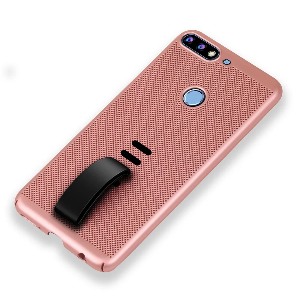 KHW1963F_1_Heat Dissipation Hollow Phone Case For Huawei Honor 7C Pro 5.99 inch