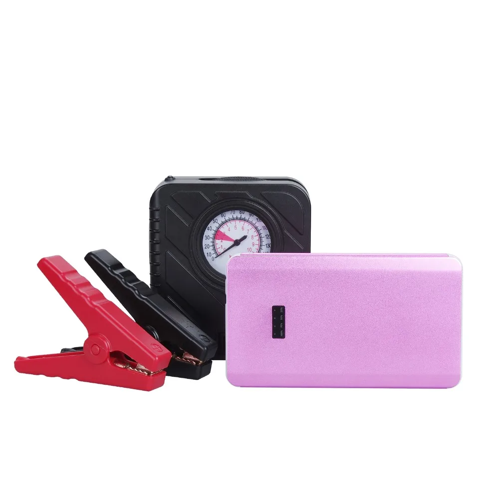 PUSHIDUN Mini Car Jump Starter K23 Charger Battery Car Booster LED Light E power Air Compressor