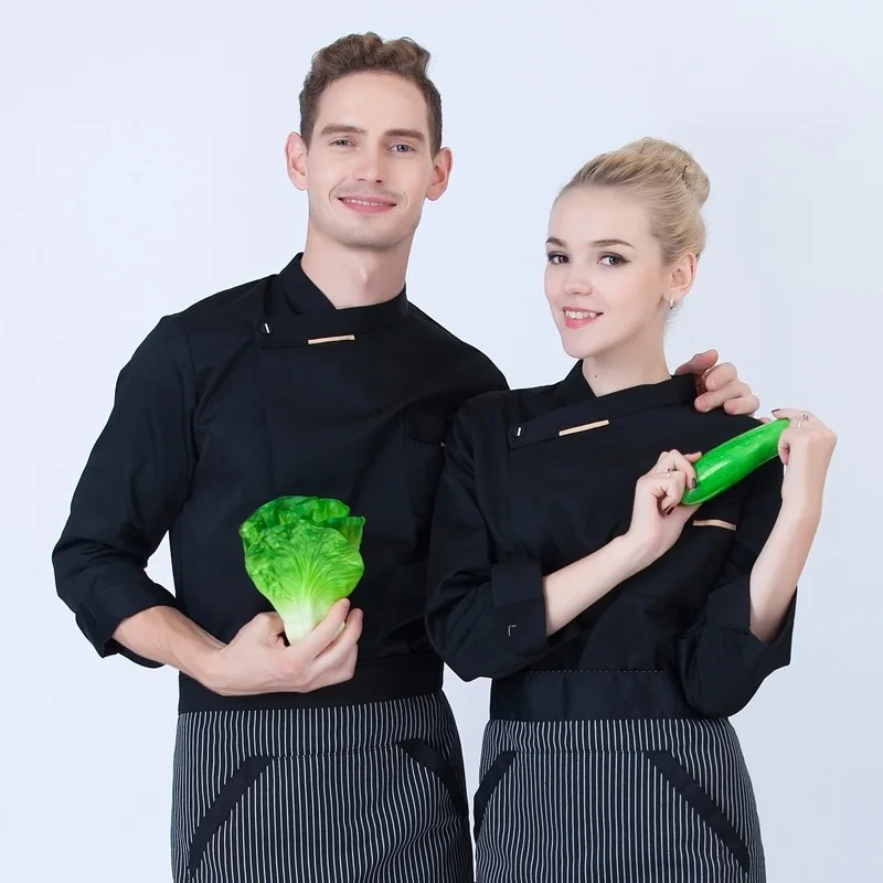 Фотообои с длинными рукавами для выпечки и оформления отелей|chef jacket|chef uniformhotel chef