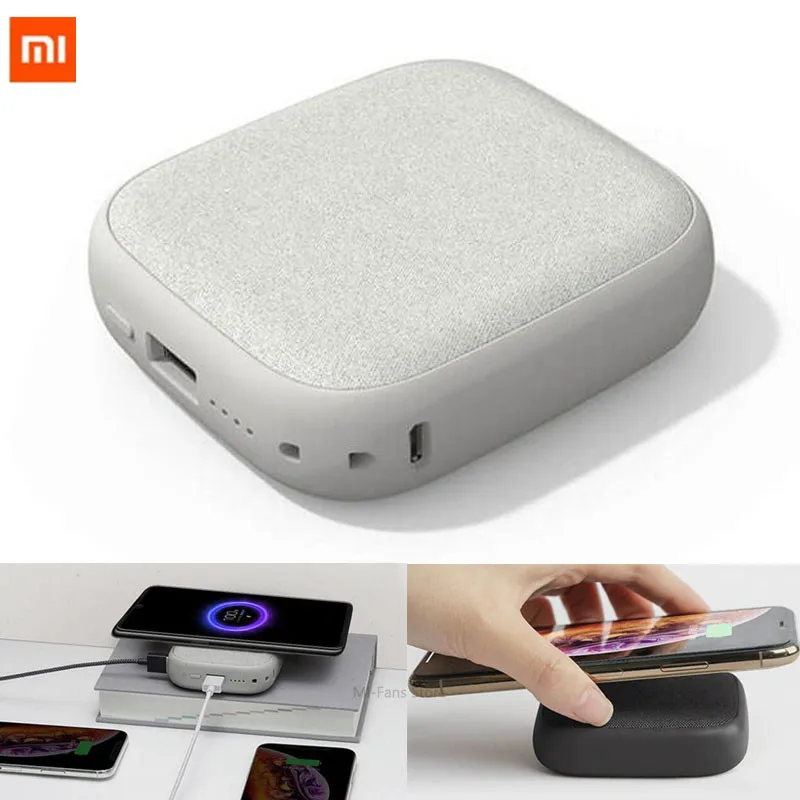 

Newest Xiaomi SOLOVE 10000 mAh QI Wireless Dual USB Power Bank Quick Charge for Huawei Samsung iPhone X XR XS MAX 8 Plus