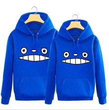 New Miyazaki Hayao hoodie Cute Totoro Cartoon Anime men hooded Fall and Winter Cotton Jacket Sweatshirt Coat