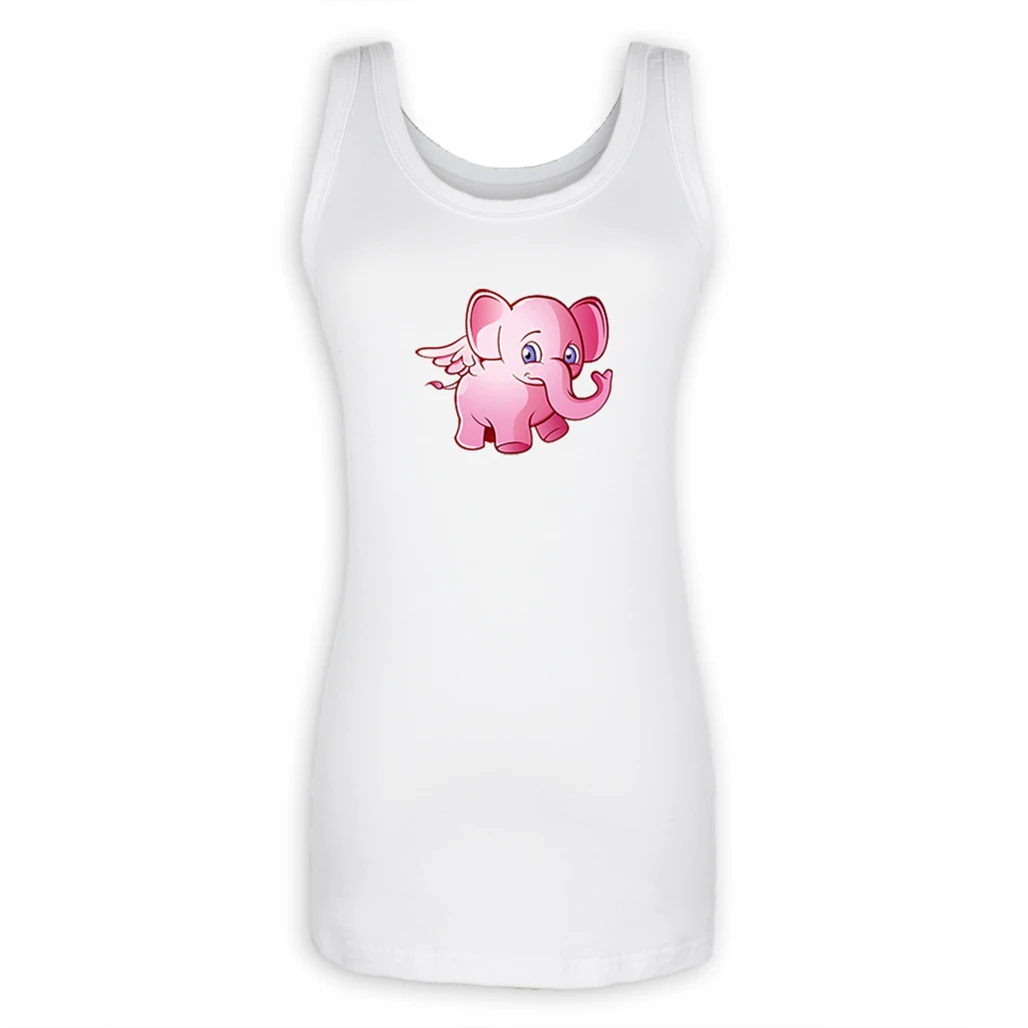 Сказочный Мико и Свирепый тигр Dumbo tribe totem HAKUNA MATATA Pumbaa сексуальные дамские, женские майки без рукавов хлопковые повседневные - Цвет: ibVestS247W