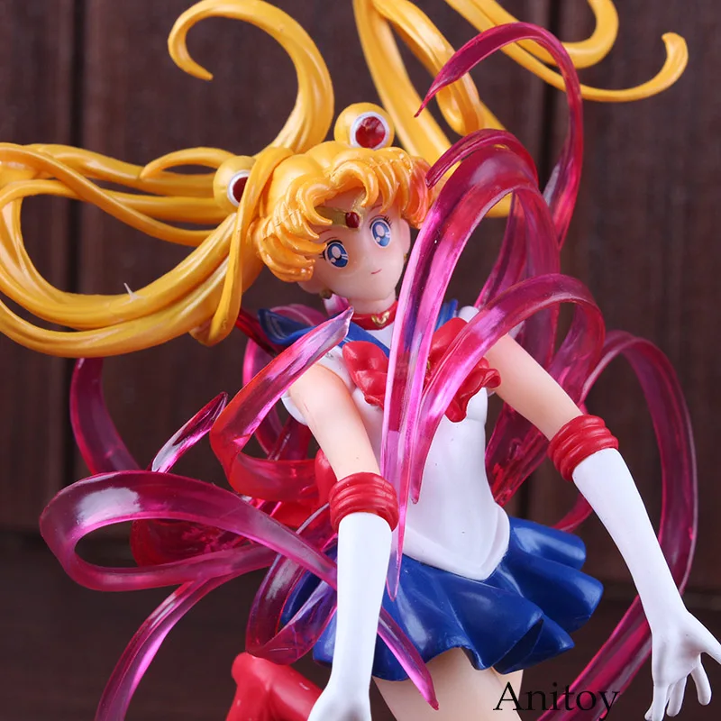 

Figuarts Zero Petit-Chara! Pretty Guardian Sailor Moon Tsukino Usagi PVC Sailor Moon Figure Collectible Model Toys