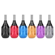 32 мм деликатная скульптура машинка для нанесения татуировки картридж регулируемый захват и полюс для флеш тату-машины