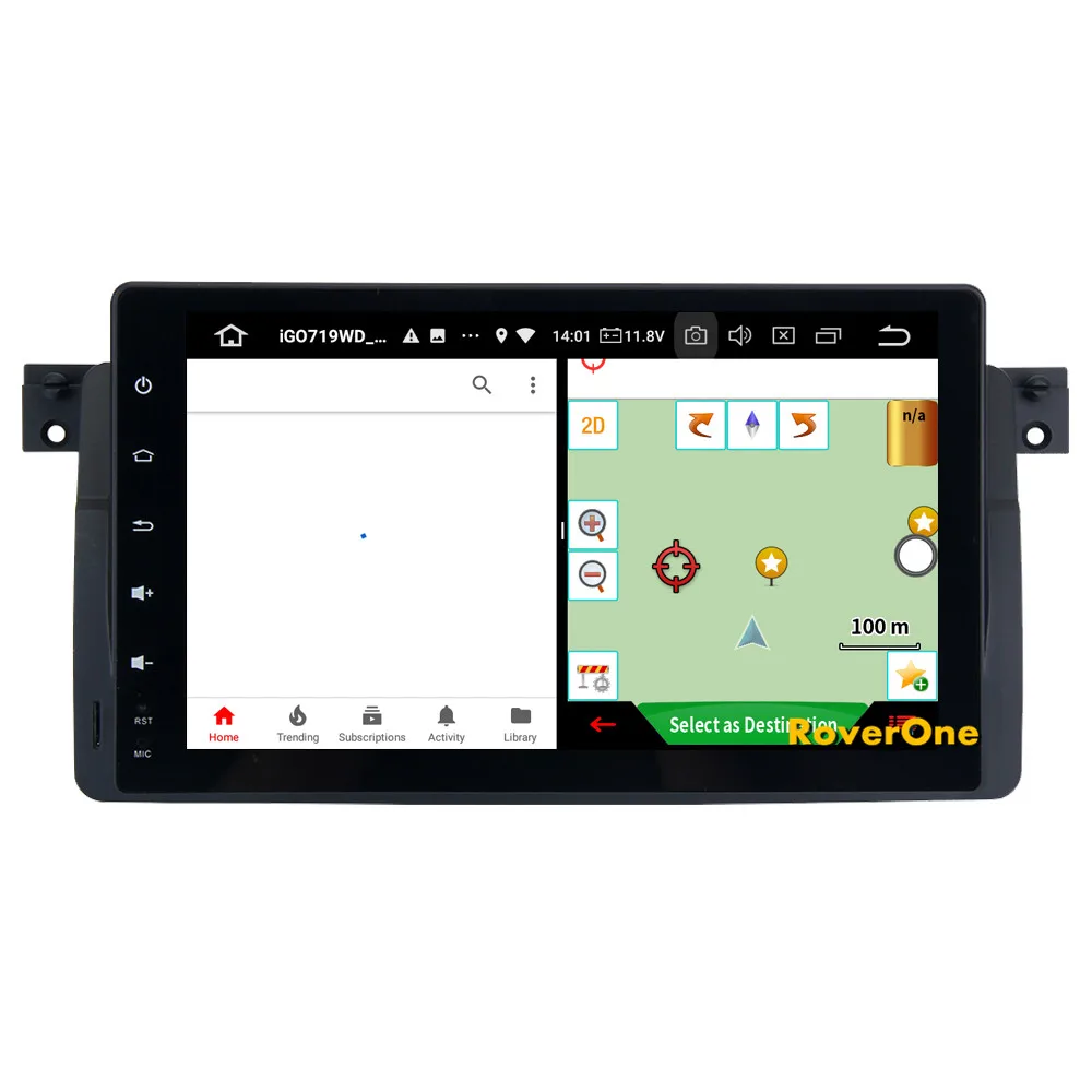 Cheap For BMW 3 Series E46 M3 318i 320i 325i 328i Android 9.0 Quad Core Autoradio Car Radio Stereo GPS Navigation Multimedia Player 10