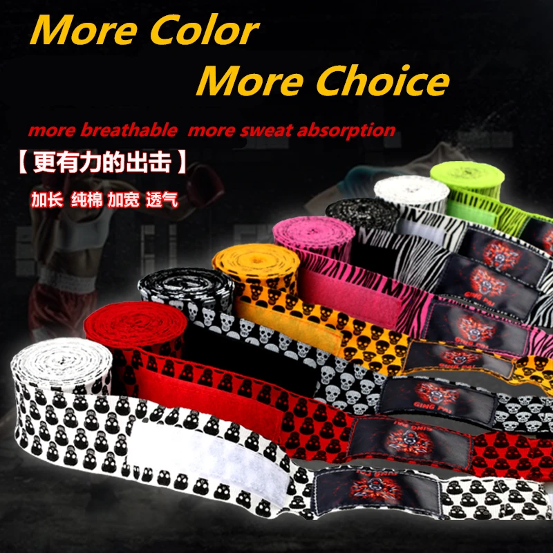 

5m/3m 2PCS Boxing Handwraps Bandage Punching Hand Wraps MuayThai MMA Boxing Training Gloves Wrist Protect Fist Punch