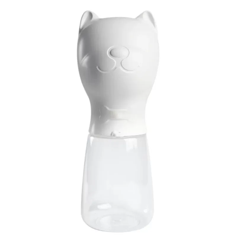 Bulldog White 350/480/550 мл Портативный собака бутылка для воды маленький большой собаки путешествия Щенок Кот Поильник бульдог диспенсер для воды Фидер - Цвет: Bulldog White