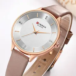 Мода 2019 г. Часы женские Роскошные Водонепроницаемые наручные часы с кожаным ремешком классический браслет Бизнес кварцевые нержавеющая