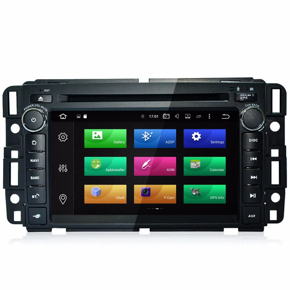 Excellent 7" Android 8.0 Octa Core Radio Car DVD Player Steering Wheel GPS for Chevrolet Tahoe Traverse BUICK Enclave GMC HUMMER 1 Excellent 7" Android 8.0 Octa Core Radio Car DVD Player Steering Wheel GPS for Chevrolet Tahoe Traverse BUICK Enclave GMC HUMMER 1