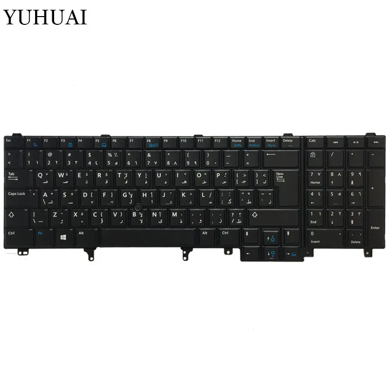 Бельгийская/арабская клавиатура для ноутбука DELL E6520 Teclado E6530 E6540 E5520 E5520M E5530 черная с подсветкой указка клавиатура