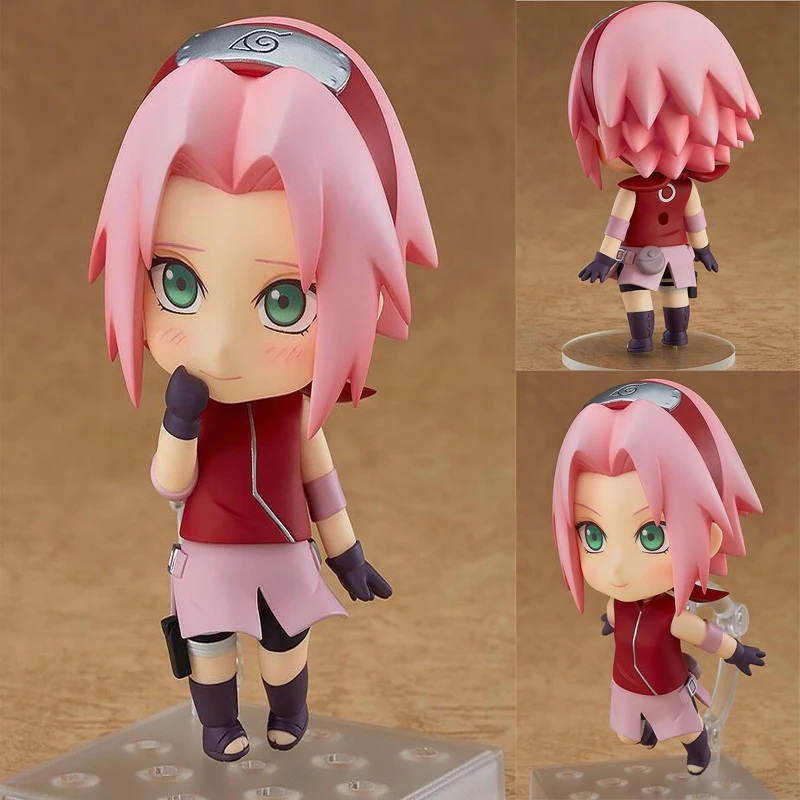Naruto Haruno Sakura anime action cute 10cm model Shippuden figure