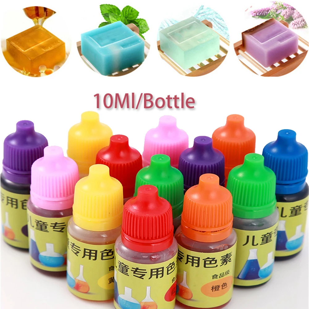 

7 colors/set Handmade Soap Bath Bomb Pigment For Soap Making DIY Must Have Soap Base Christmas Wedding Gift Soap Pigment DIY Set