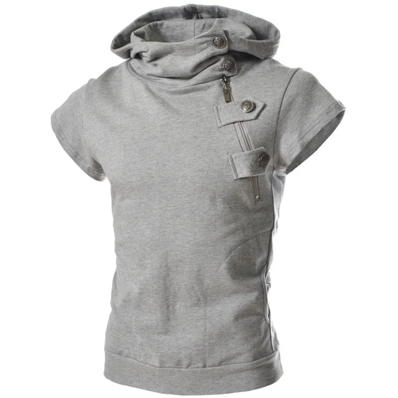 short sleeve hoodie jacket