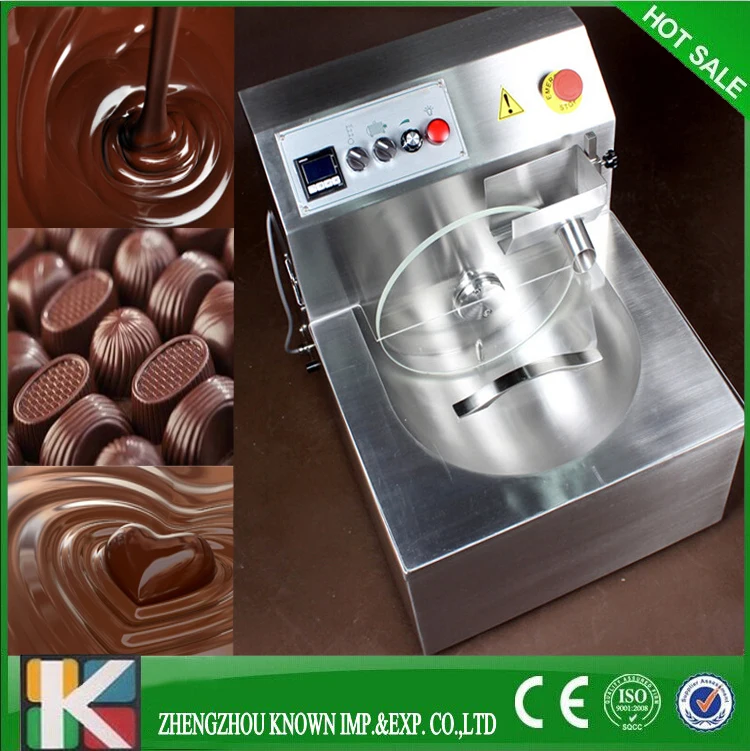 CE approved 8kg/time chocolate melting machine ,chocolate processing