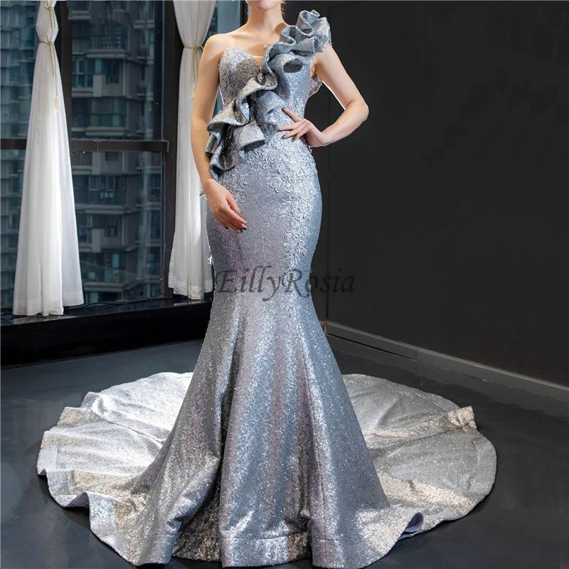 Silver dinner dress Clearance