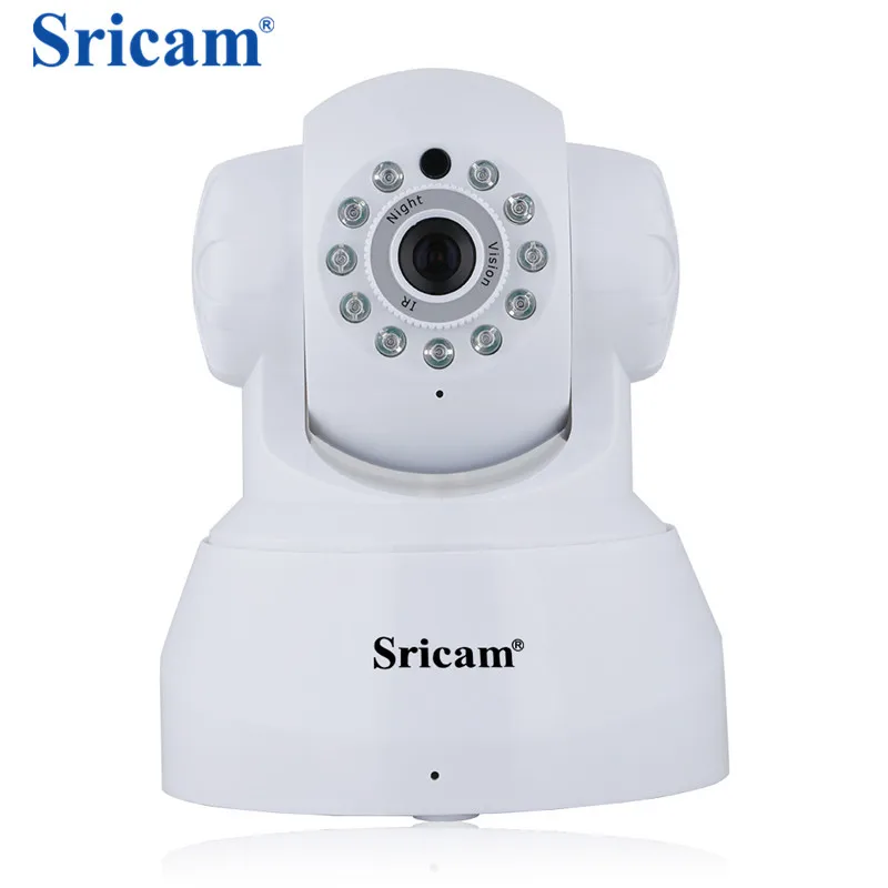 

Sricam SP012 IP Camera WIFI 720P Home Security P2P ONVIF Remote 1.0MP Wireless Video Surveillance Camera 2-way audio