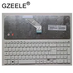 GZEELE клавиатура AZERTY белый FR для packard bell easynote LV11HC LV44HC LS11HR LS11SB французский версия белый