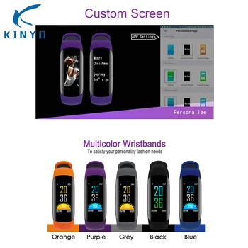 

2019 Smart Band Sport Wristband Waterproof Support Multi-language 24h Heart Rate Monitoring Fitness Pedometer Wristband Bands