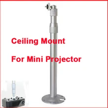 Aleación de aluminio Universal de Pared Percha Soporte Para Mini Proyector DLP LED Proyector de Montaje En Techo de 30 a 60 cm Telescópica Tength