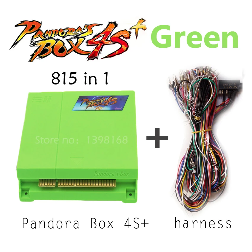 Pandora's box 4S plus HD печатная плата, видеоадаптер/CGA выход для lcd/CRT 815 в 1 jamma аркадный блок для игрового автомата игровая доска pandora box 4 50