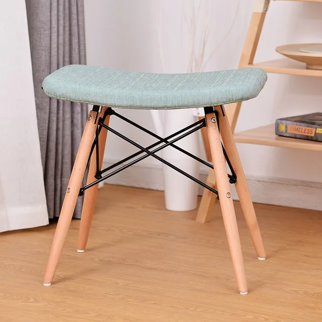 Современный дизайн популярный мягкий чехол мягкий Досуг боковой стул ottoam обувь меняющий стул Известный дизайн стул обеденный стул - Цвет: Green