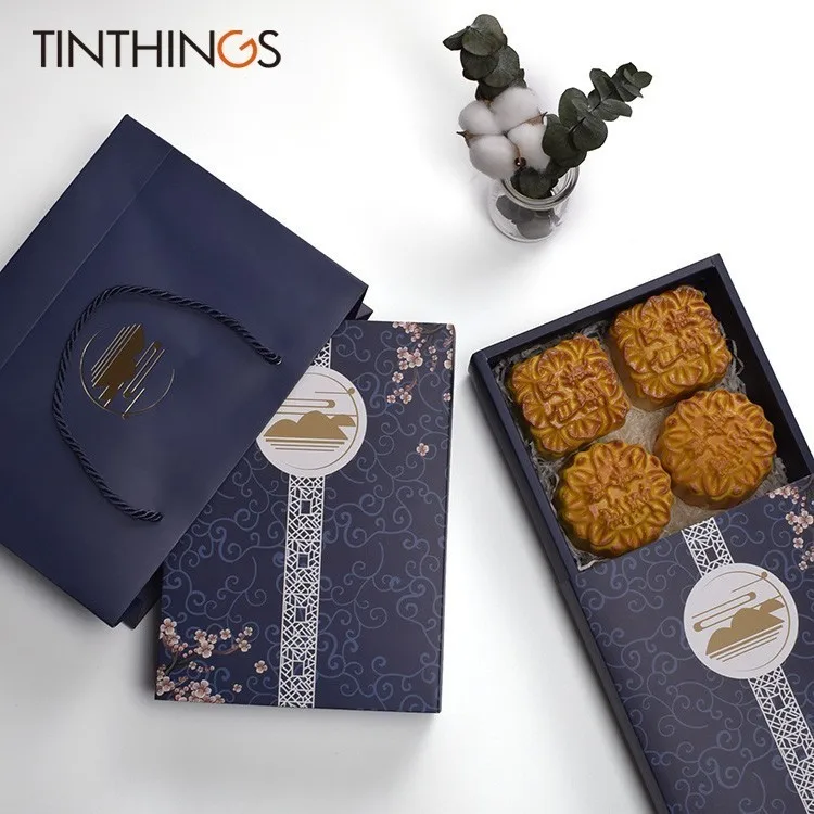 

24 PCS Candy Box Wedding Sakura Kraft Paper Bag With Handle Jewelry Gift Box Packaging Birthday Party Favors For Wedding Cake