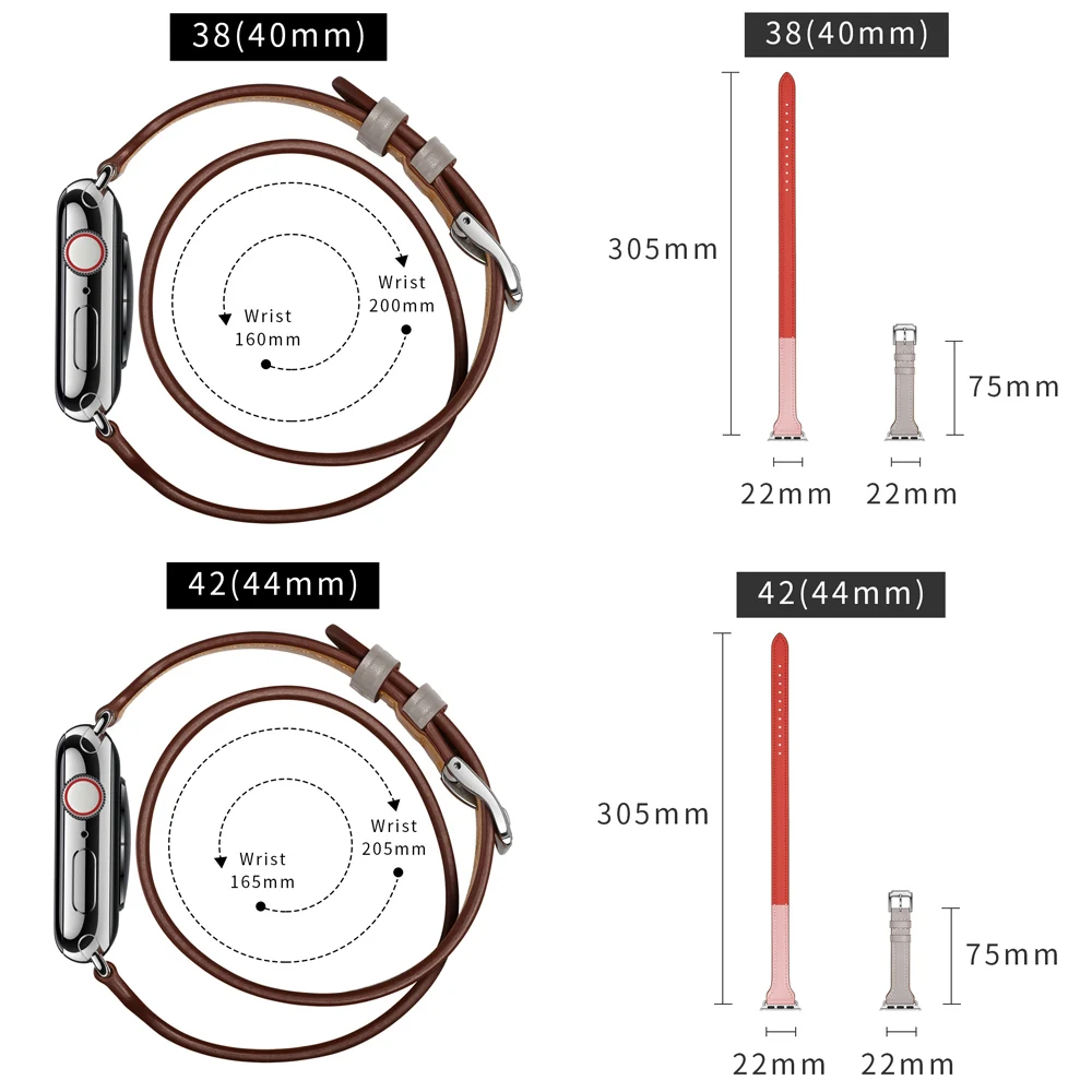 Модные женские туфли из натуральной кожи ремешок для наручных часов Apple Watch