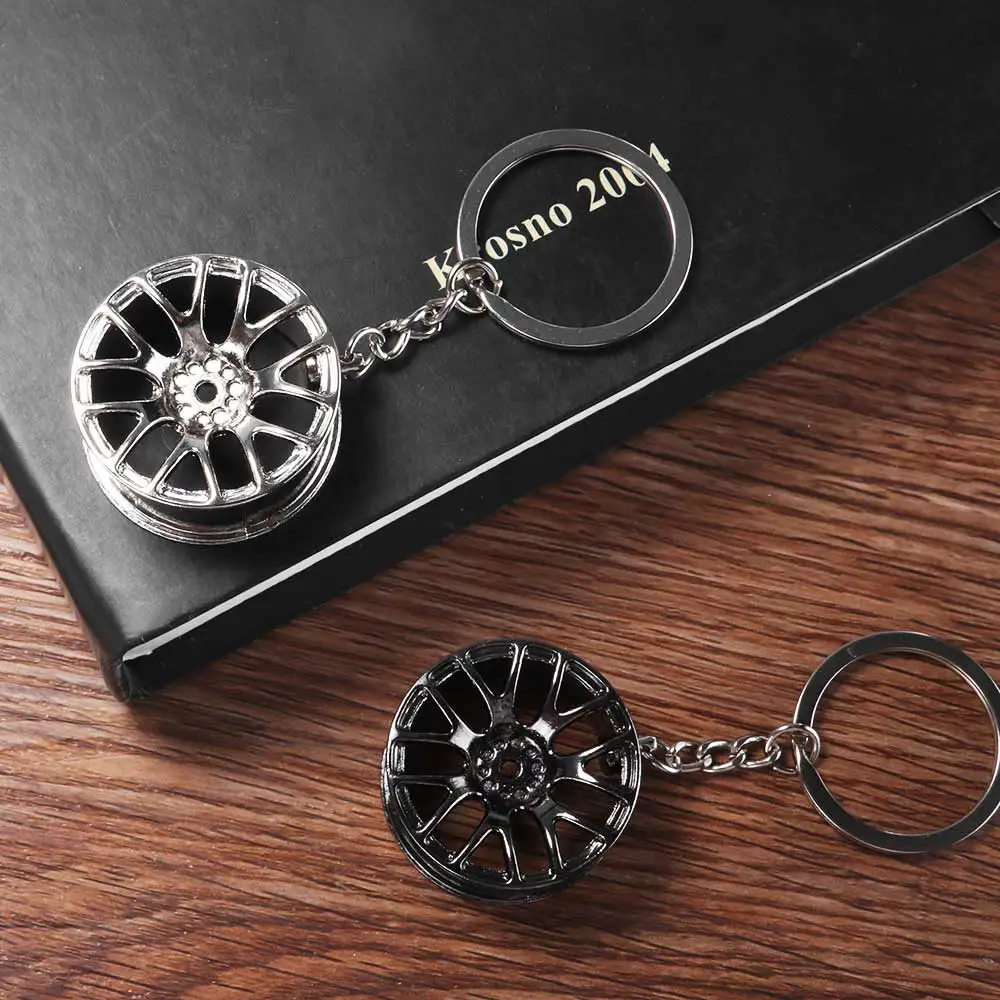 Алюминиевый Брелок для ключей, мини-брелок для автомобиля, подарок для мужчин и женщин