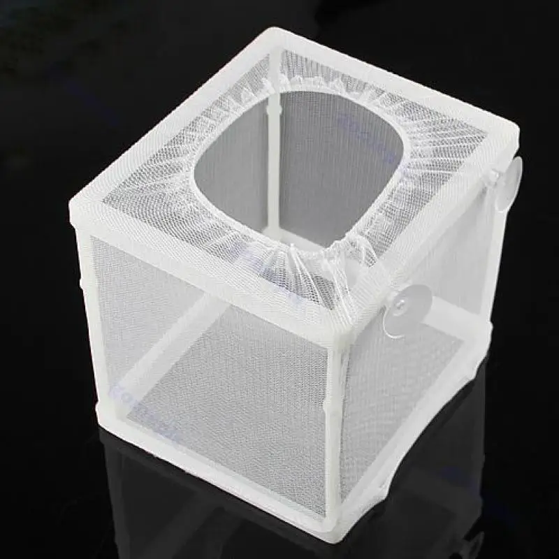 

Mini Aquarium Fish Breeding Incubator Box Fish Tank Hatchery Isolation Net Box For Newborn Tropical Fish